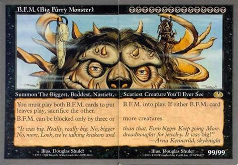 Bfm magic card